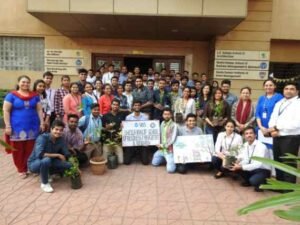Tree Plantation Campus Life | SRBS Management Institute Degree College in Bandra, Mumbai