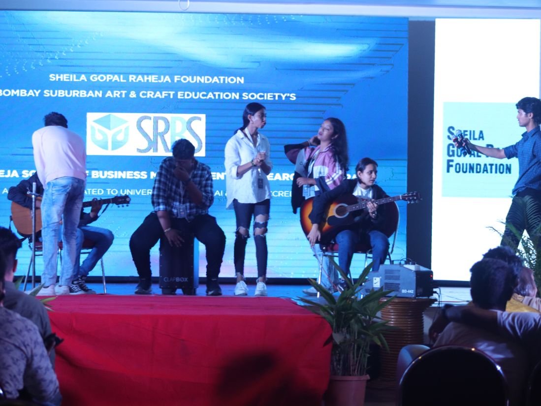 Musical Performance by SVAGAM Events Masters of Management Studies (MMS Degree) - SRBS Institute, Bandra, Mumbai
