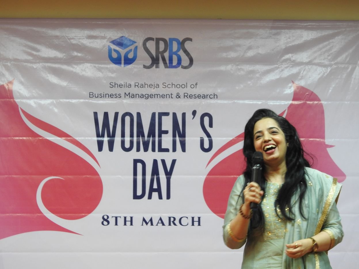 Women's Day Sheila Raheja School of Business Management & Research - MMS, BMS, Ph.D. | Top Management Institute in Bandra, Mumbai