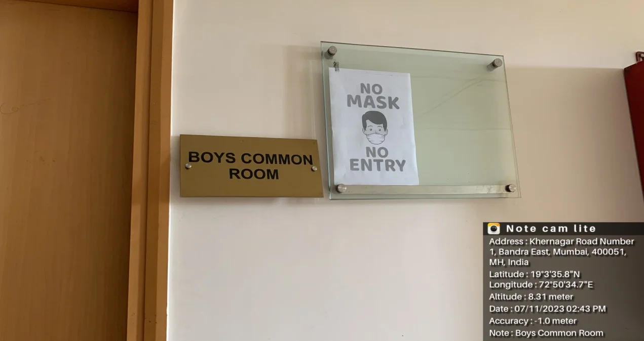 Boys Common Room in SRBS