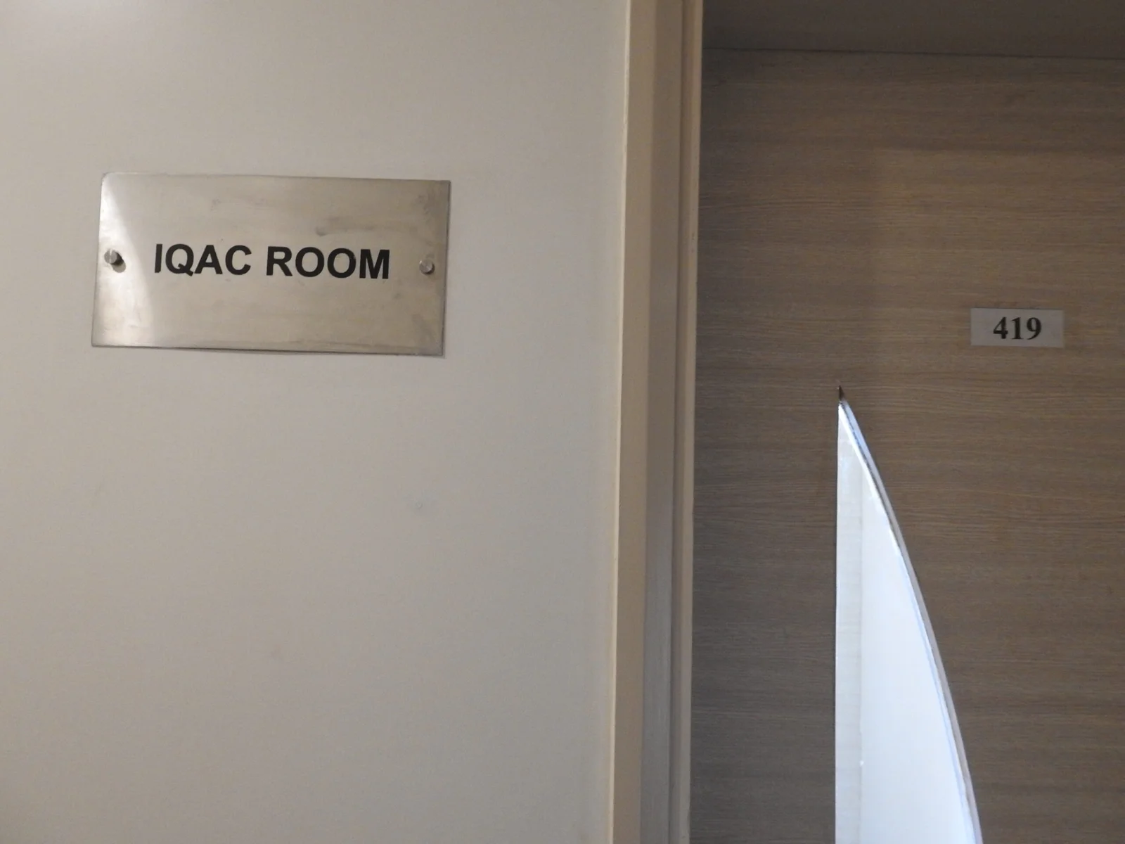 IQAC Room SRBS