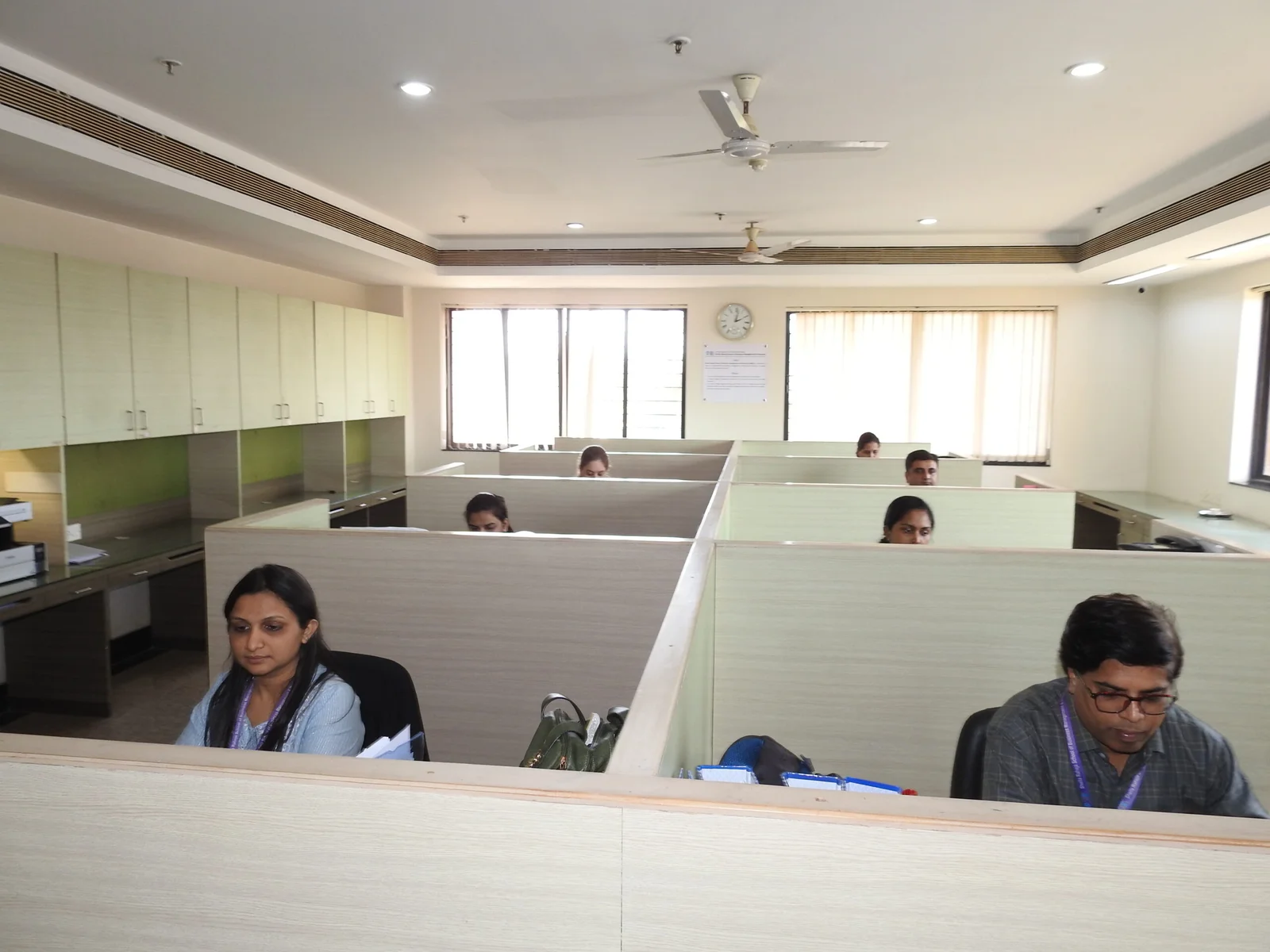 Staff Faculty desk and room of SRBS