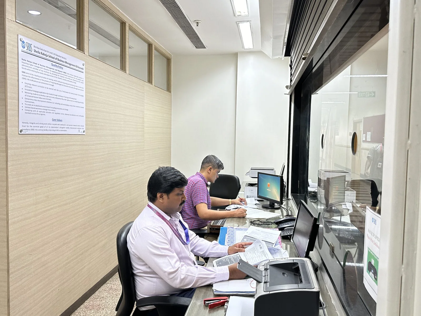 Administration Office SRBS