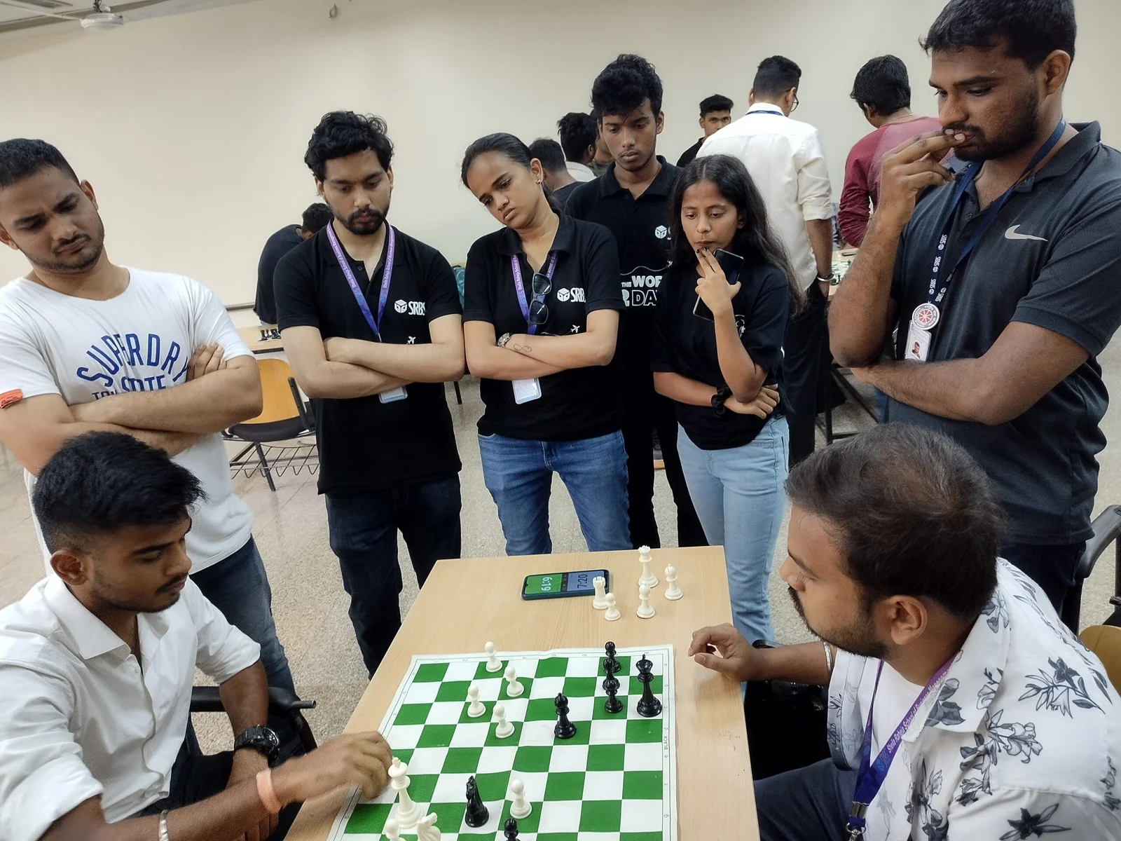 Students Playing Chess in SRBS