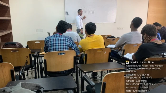 Teacher teaching Students in Classroom SRBS